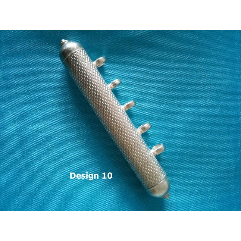 Chatulle pour le yantra, cendre - réel argent dans divers designs